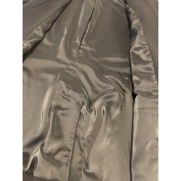 Talbots 4P Black Classic Blazer 2 Button Petite Fit Business Casual - Picture 10 of 11